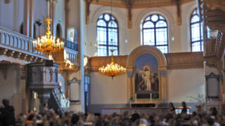 Sisäkuva Sipoon kirkosta