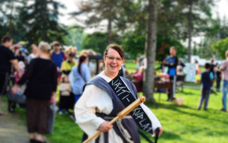 Tapahtumassa mahdollisuus tehdä mm. jättisaippuakuplia