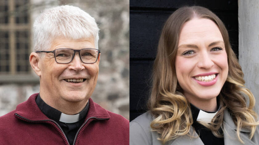 Rolf Steffansson och Elefteria Apostolidou.